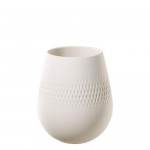 Ваза Carre 14 см Manufacture Collier Blanc Villeroy & Boch Ваза Carre 14 см Manufacture Collier Blanc Villeroy & Boch